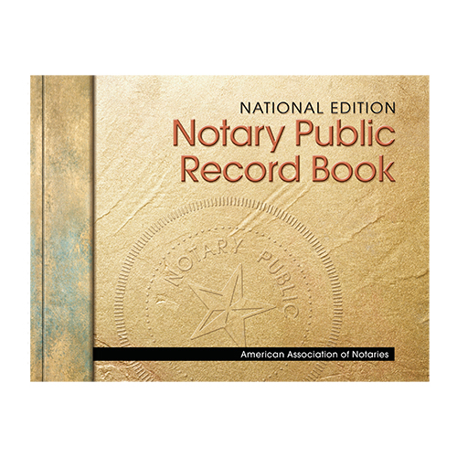 Alaska Notary Public Journal (Record Book) - Stone Cover